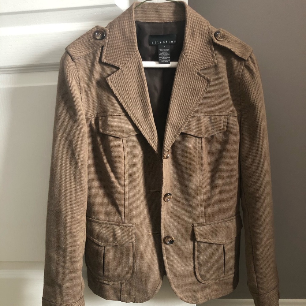 Attention Brown Blazer